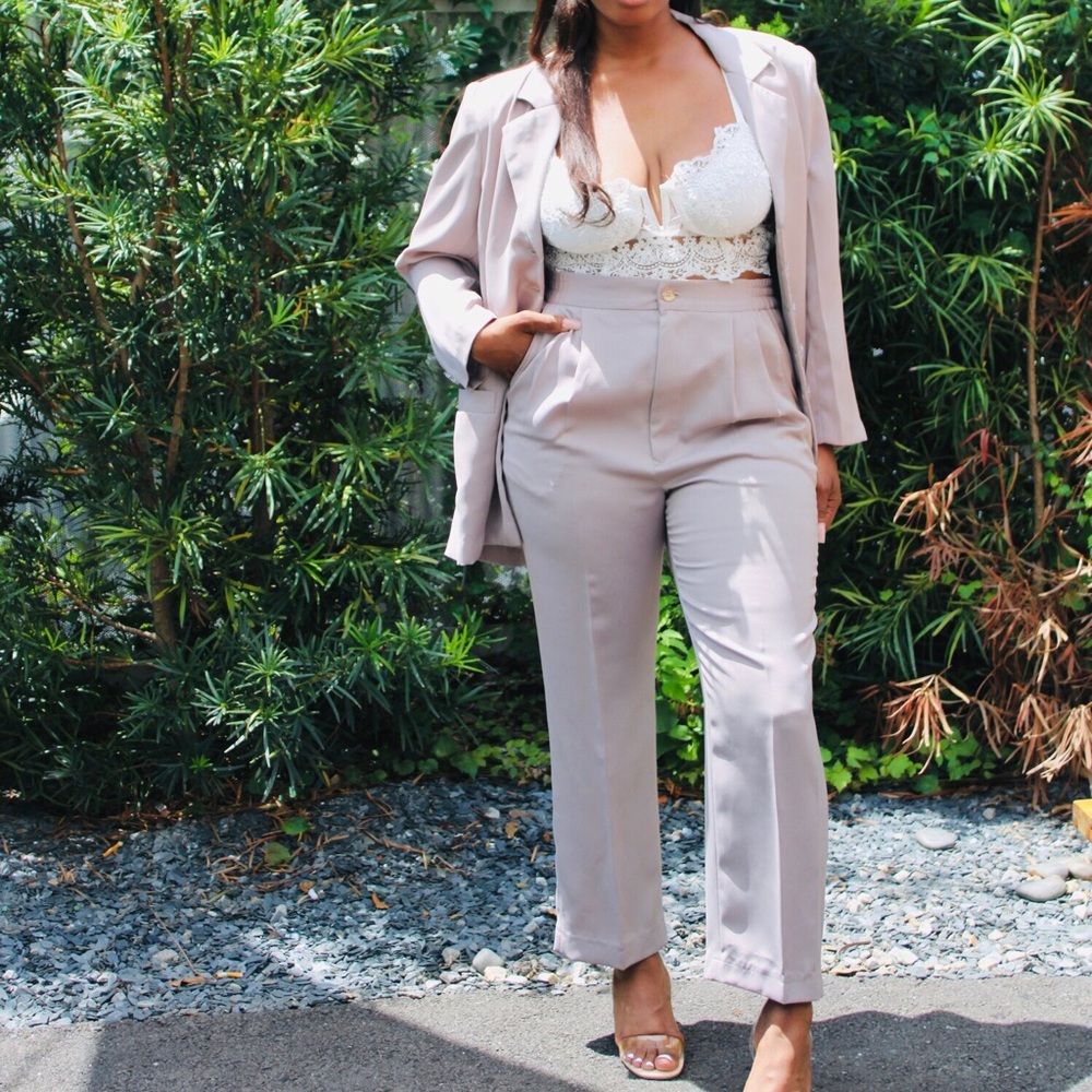 Vintage Custom Two-Piece Pantsuit